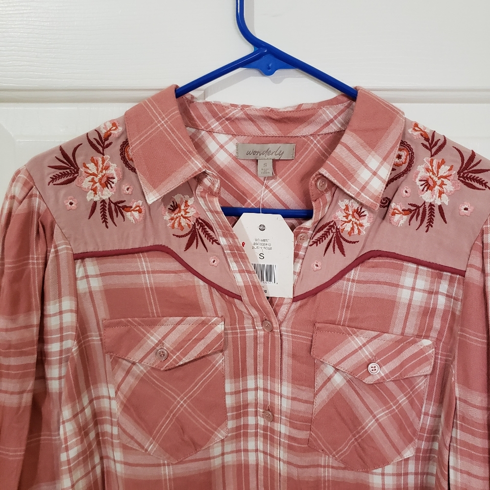 Wonderly Flannel Shirt S